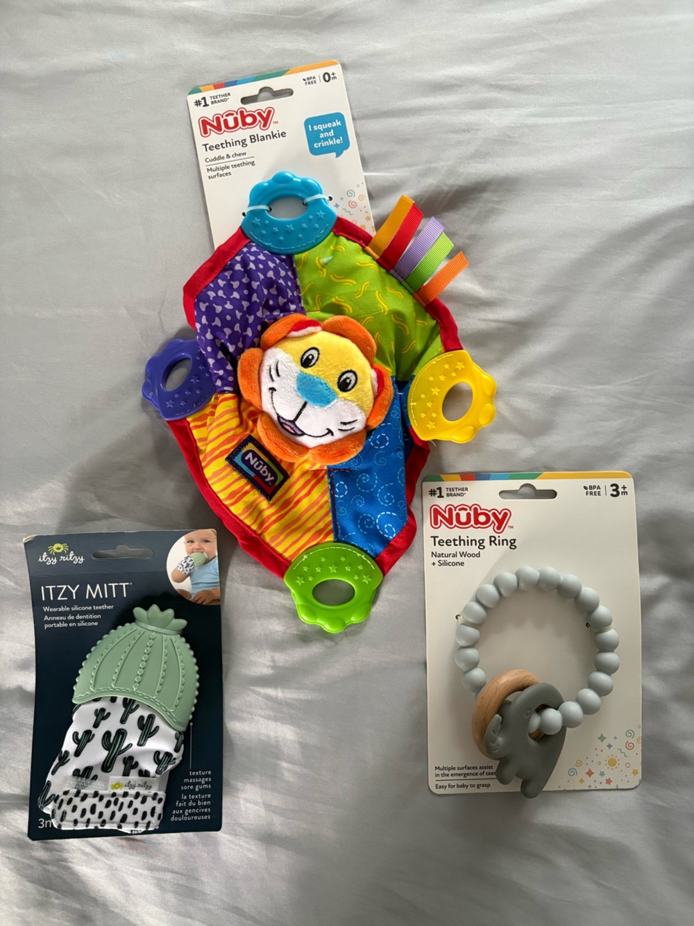 Set of Three Teethers